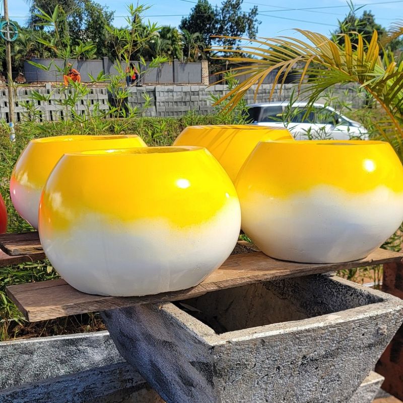 Decorative Concrete Flower Pots & Planters in Uganda