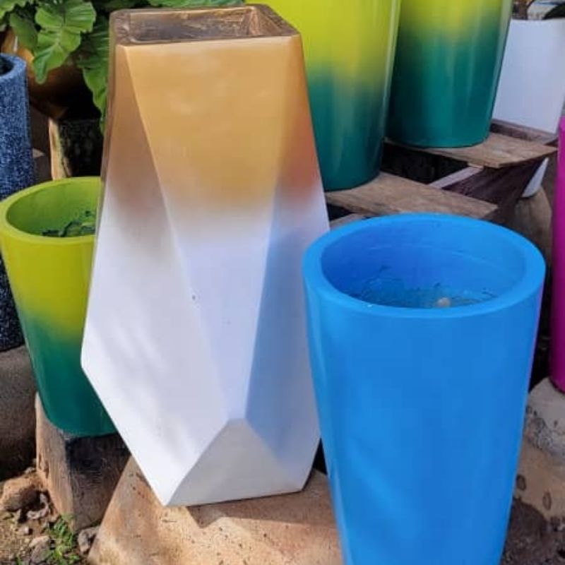 Decorative Concrete Flower Pots & Planters in Uganda